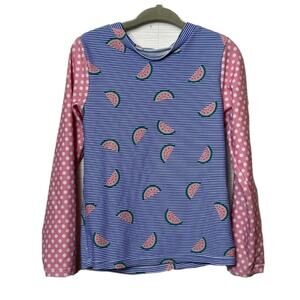 Andy & Evan kids watermelon print swim shirt size 5